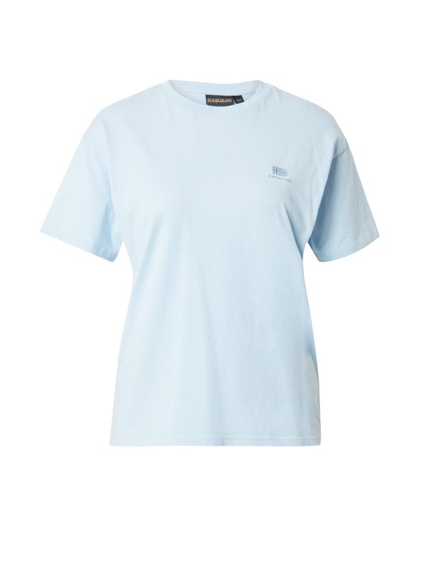 NAPAPIJRI NAPAPIJRI Тениска 'NINA'  синьо / светлосиньо