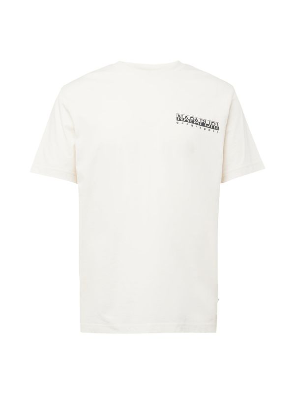 NAPAPIJRI NAPAPIJRI Тениска 'S-TAHI'  жълто / каки / черно / бяло