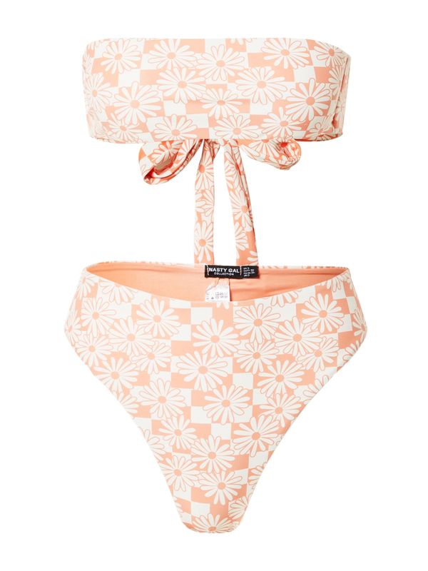 Nasty Gal Nasty Gal Бански тип бикини  кайсия / мръсно бяло