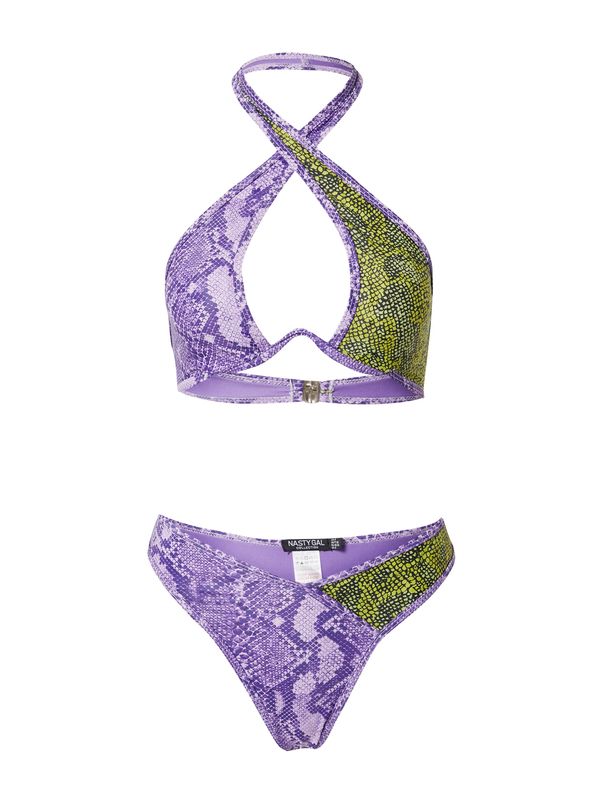 Nasty Gal Nasty Gal Бански тип бикини  маслина / лилав / люляк