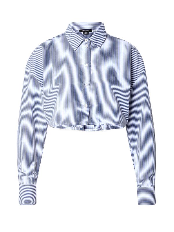 Nasty Gal Nasty Gal Блуза  синьо / бяло