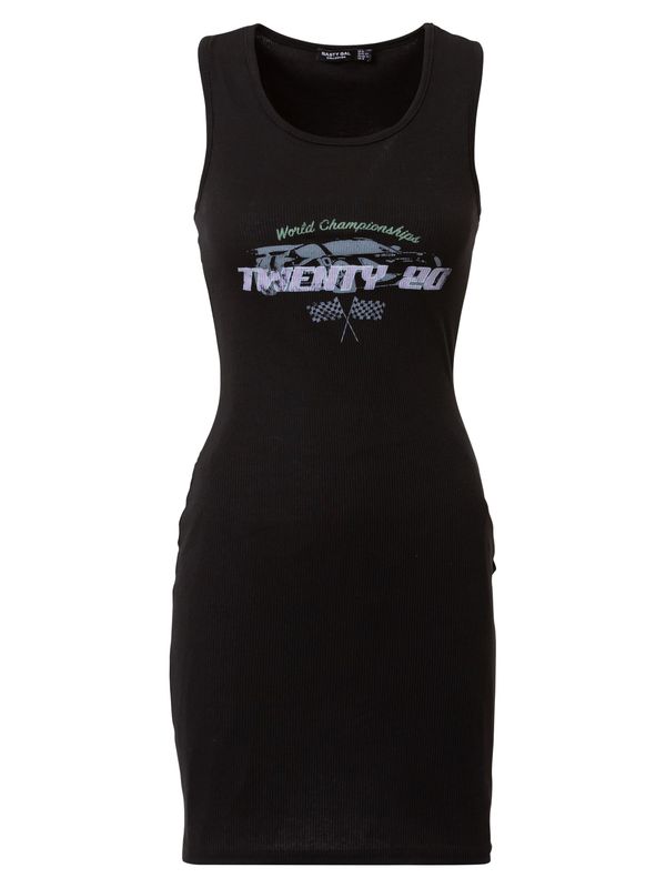 Nasty Gal Nasty Gal Лятна рокля  гълъбово синьо / светлозелено / лилав / черно