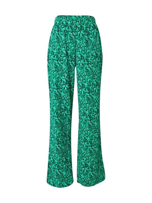 Nasty Gal Nasty Gal Панталон  елхово зелено / тревнозелено / бяло