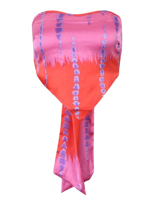 Nasty Gal Petite Nasty Gal Petite Топ  люляк / тъмнолилаво / фуксия / светлочервено