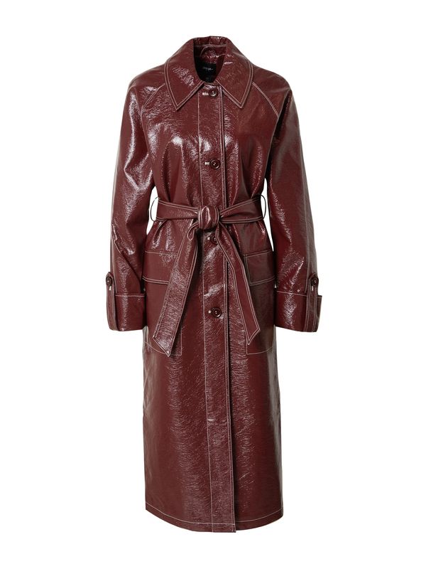 Nasty Gal Nasty Gal Преходно палто  винено червено