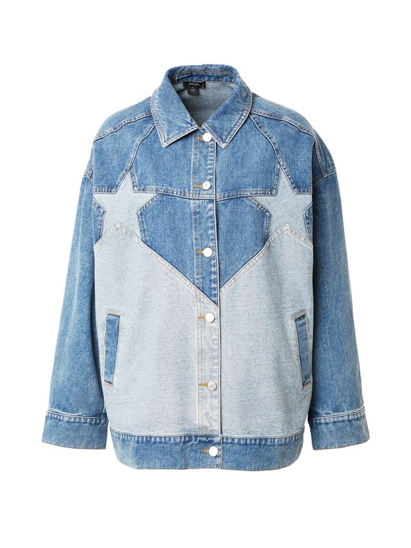 Nasty Gal Nasty Gal Преходно яке  син деним / светлосиньо