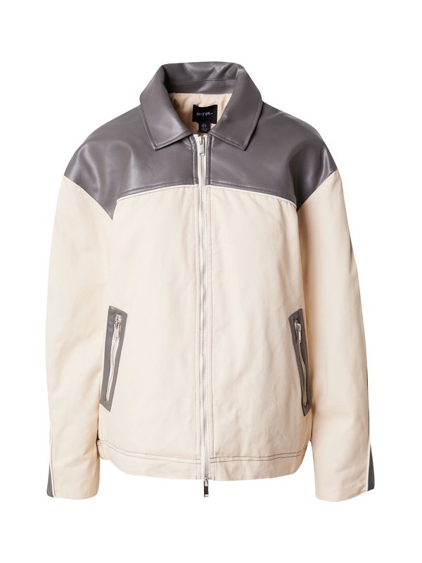 Nasty Gal Nasty Gal Преходно яке  светлобежово / тъмносиво