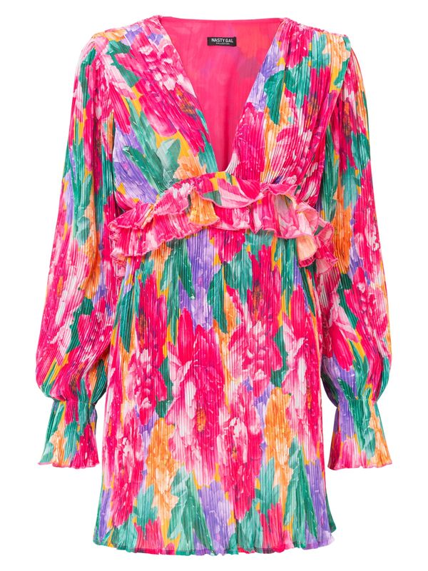 Nasty Gal Nasty Gal Рокля  пъстро / розово