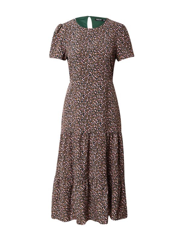 Nasty Gal Nasty Gal Рокля  светлокафяво / тъмнозелено / бледорозово