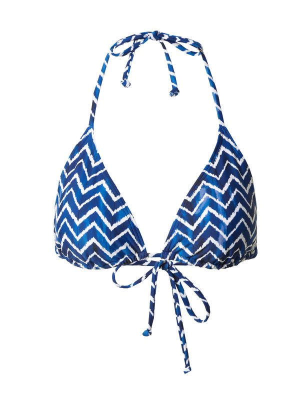 NATURANA NATURANA Горнище на бански  кралско синьо / бяло