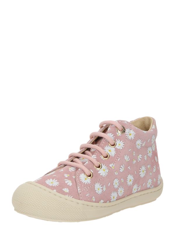 NATURINO NATURINO Обувки за прохождане 'Cocoon'  бледорозово / бяло