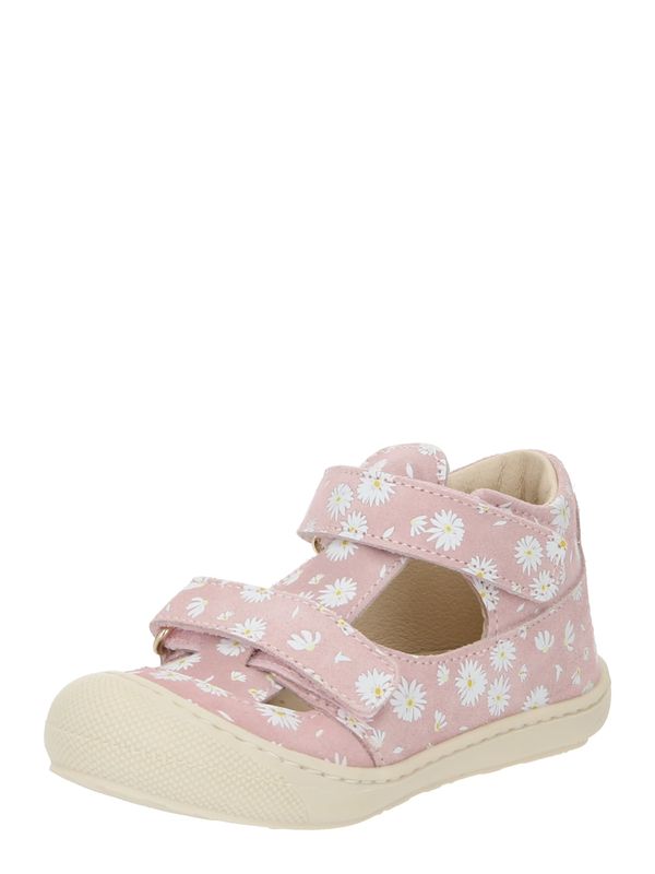 NATURINO NATURINO Сандали  бледорозово / бяло