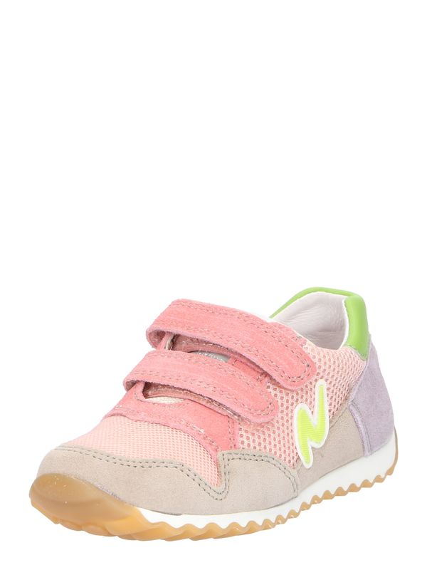 NATURINO NATURINO Сникърси 'SAMMY'  бежово / неоново зелено / бледорозово