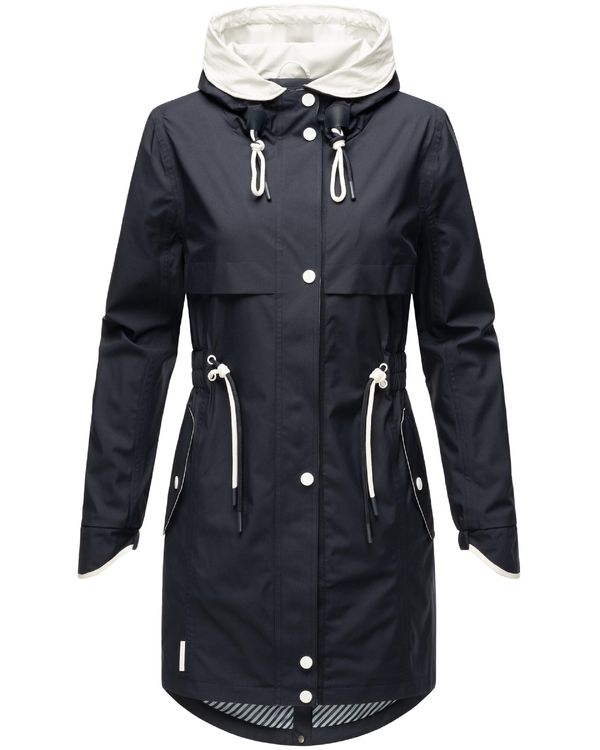 NAVAHOO NAVAHOO Функционално палто 'Xankaa'  морскосиньо / бяло