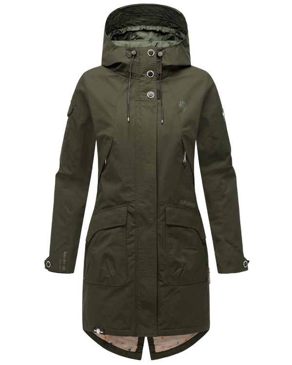 NAVAHOO NAVAHOO Функционално яке 'Pfefferschote'  маслина