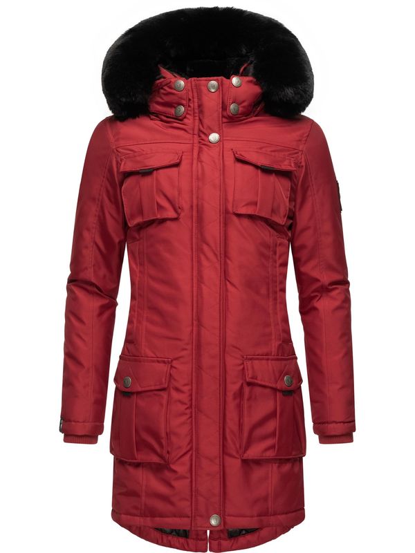 NAVAHOO NAVAHOO Функционално яке 'Tiniis'  алено / черно