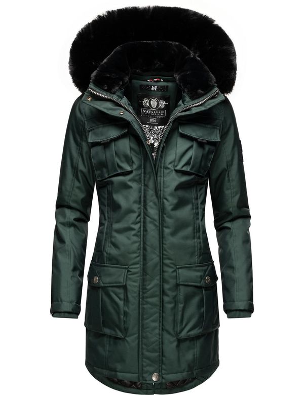 NAVAHOO NAVAHOO Функционално яке 'Tiniis'  тъмнозелено