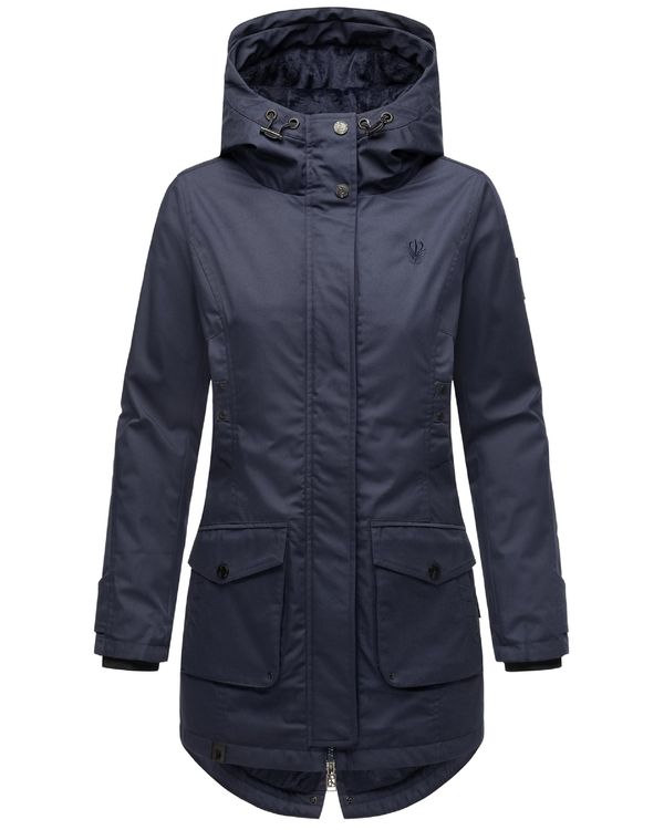 NAVAHOO NAVAHOO Преходна парка 'Brinjaa'  нейви синьо