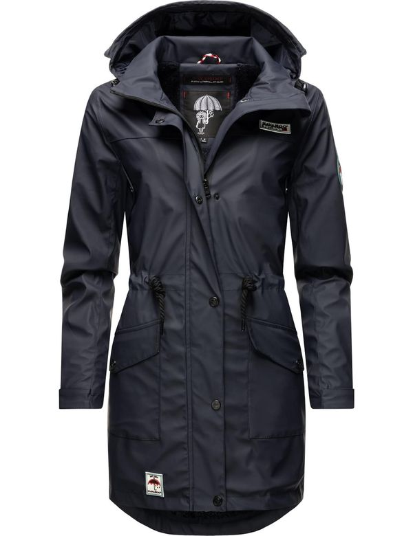 NAVAHOO NAVAHOO Преходно палто 'Deike'  нейви синьо