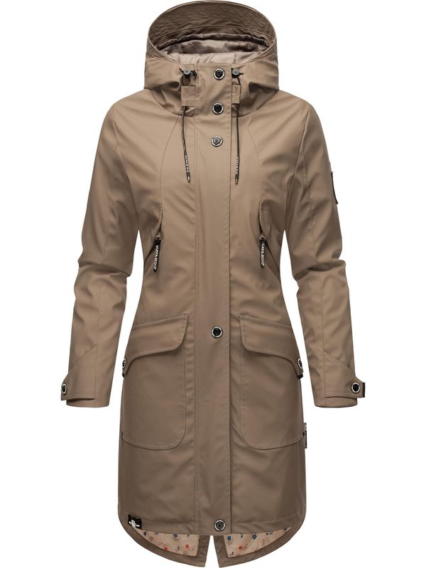 NAVAHOO NAVAHOO Преходно палто  таупе сиво