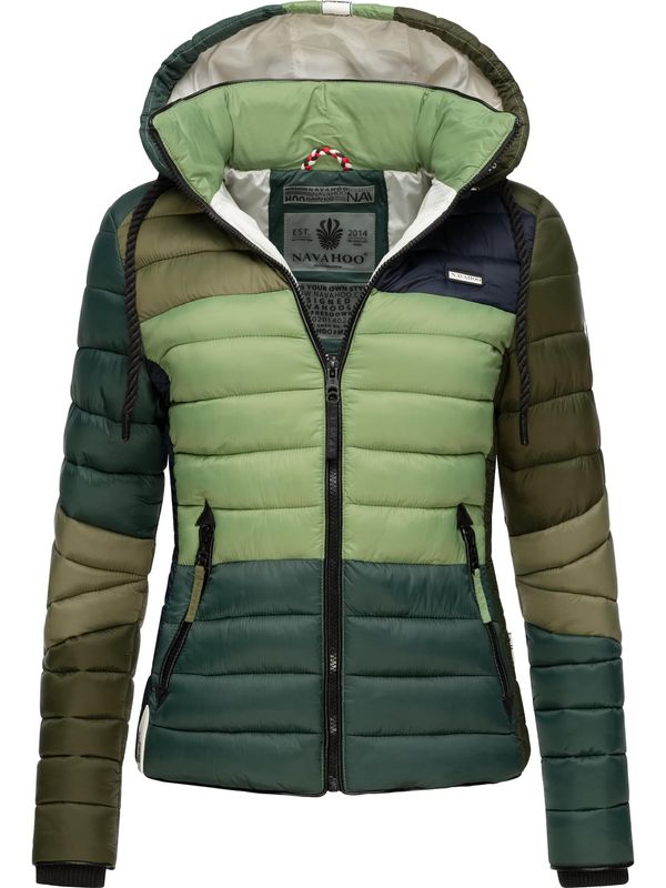 NAVAHOO NAVAHOO Преходно яке ' Lulana'  маслина / ябълка / тъмнозелено / черно