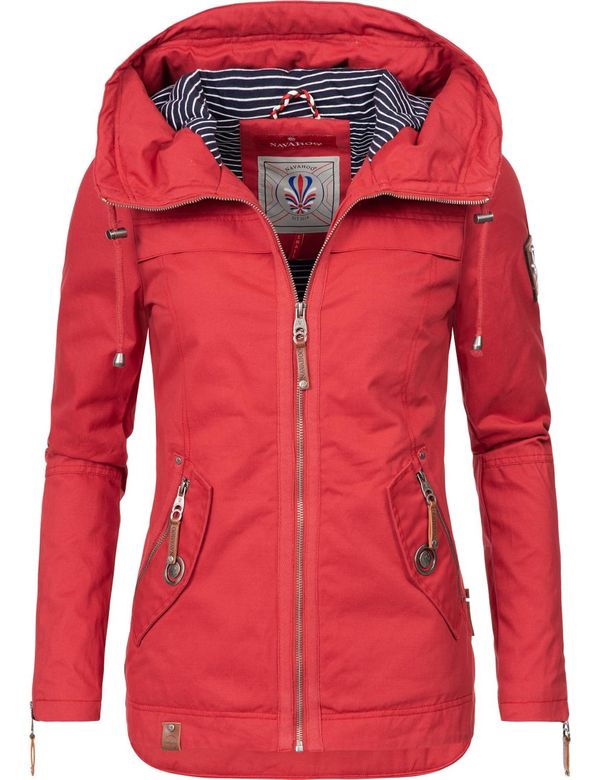 NAVAHOO NAVAHOO Преходно яке 'Wekoo'  червено