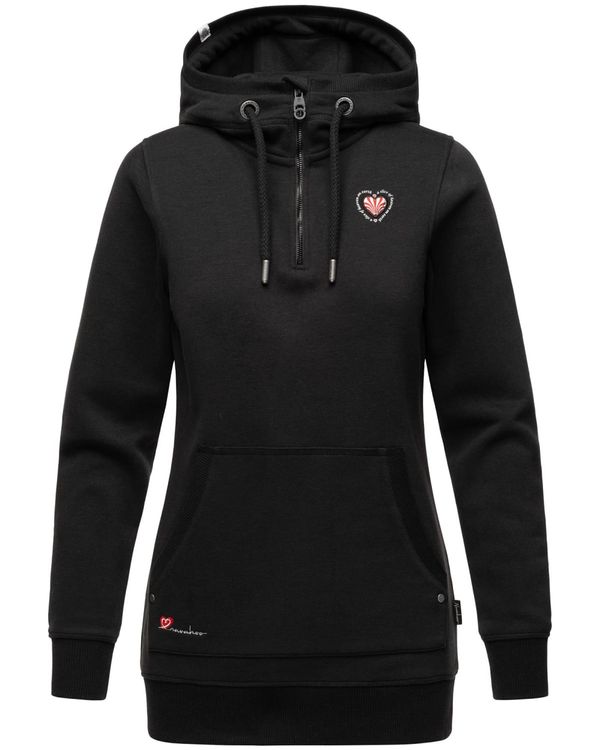 NAVAHOO NAVAHOO Суичър 'Zauberelfe'  червено / черно / бяло