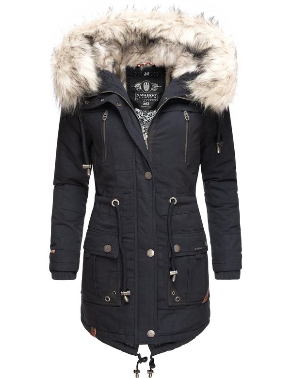 NAVAHOO NAVAHOO Зимна парка 'Honigfee'  нощно синьо