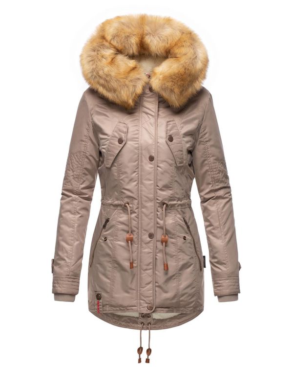 NAVAHOO NAVAHOO Зимна парка 'La Viva'  сиво-бежово