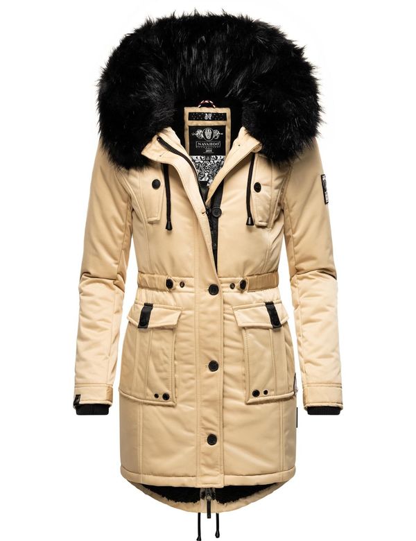 NAVAHOO NAVAHOO Зимна парка 'Luluna'  бежово / черно