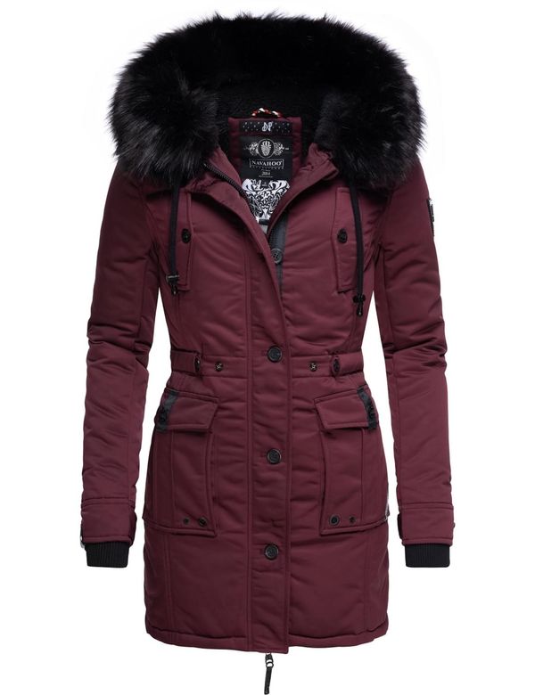 NAVAHOO NAVAHOO Зимна парка  винено червено
