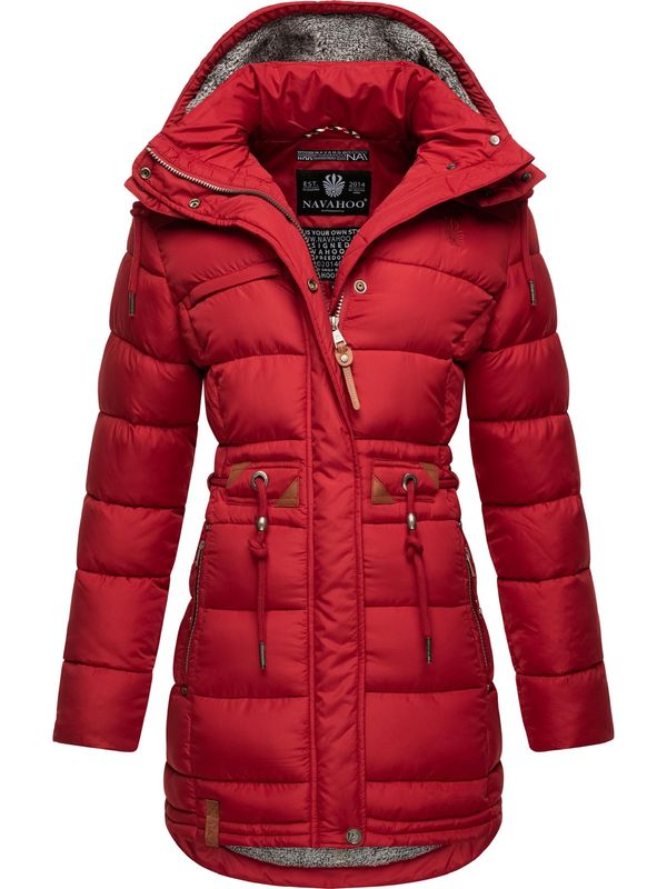 NAVAHOO NAVAHOO Зимно палто 'Daliee'  червено