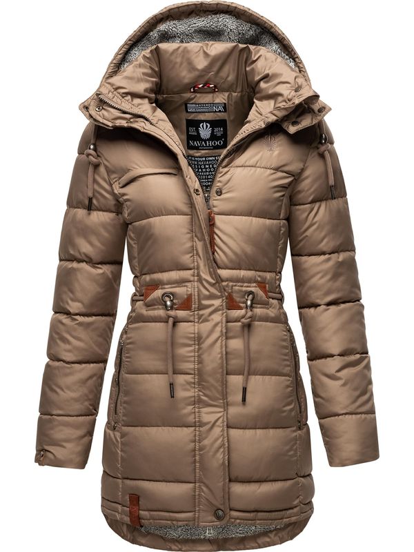 NAVAHOO NAVAHOO Зимно палто 'Daliee'  кафяво
