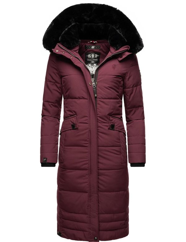 NAVAHOO NAVAHOO Зимно палто 'Fahmiyaa'  бордо