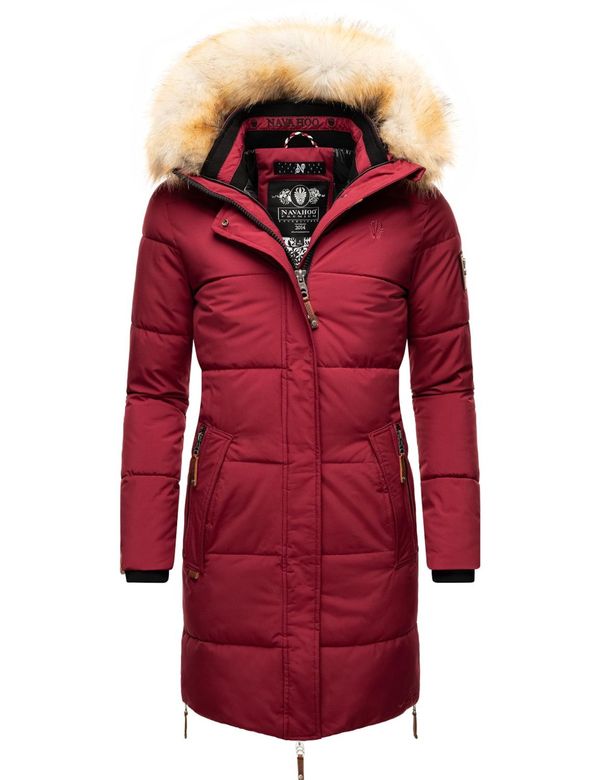 NAVAHOO NAVAHOO Зимно палто 'Halina'  бордо