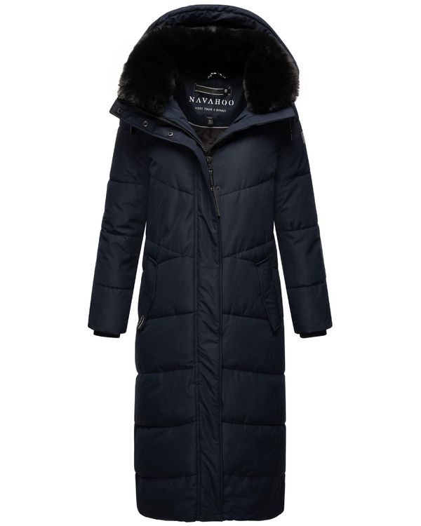 NAVAHOO NAVAHOO Зимно палто 'Hingucker XIV'  нейви синьо