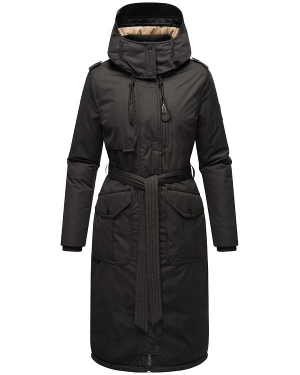 NAVAHOO NAVAHOO Зимно палто 'Hokulanii'  черно