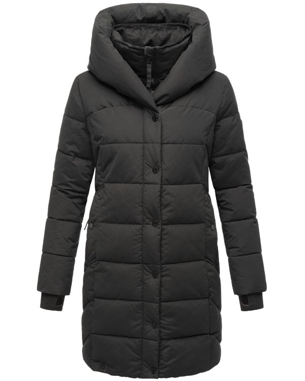 NAVAHOO NAVAHOO Зимно палто 'Knutschilein'  черно