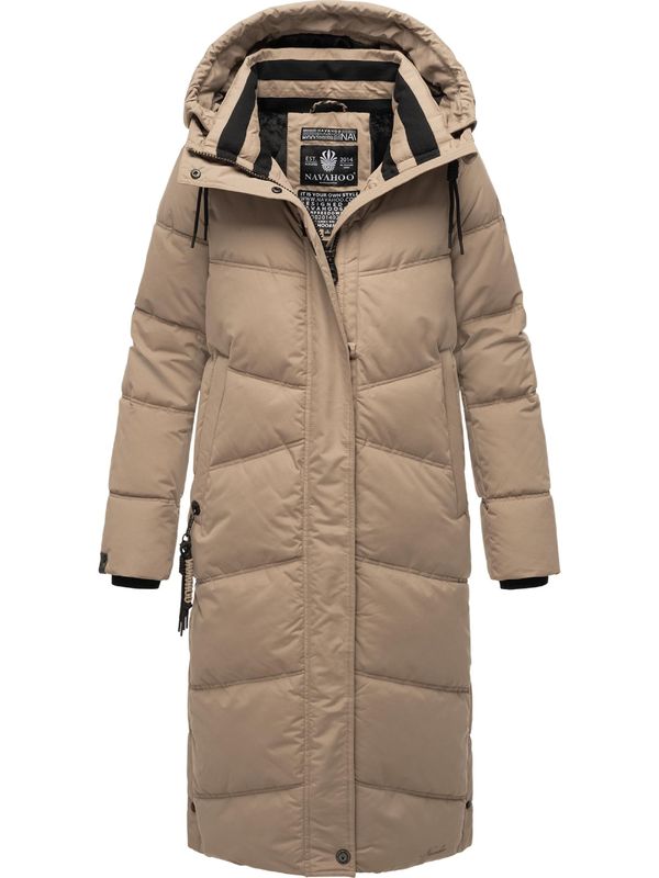 NAVAHOO NAVAHOO Зимно палто 'Kuschelmausi'  таупе сиво