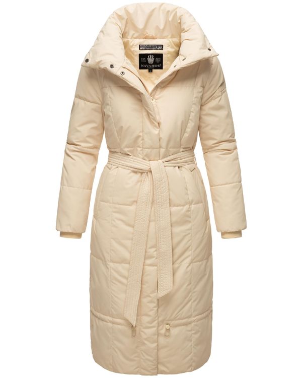NAVAHOO NAVAHOO Зимно палто 'Mirenaa'  кремаво