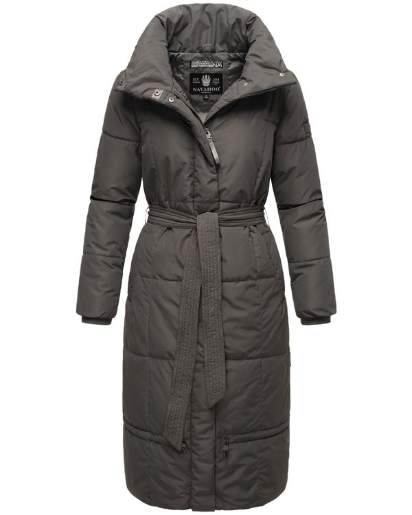 NAVAHOO NAVAHOO Зимно палто 'Mirenaa'  сиво