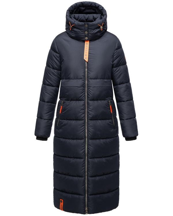 NAVAHOO NAVAHOO Зимно палто  нейви синьо / оранжево