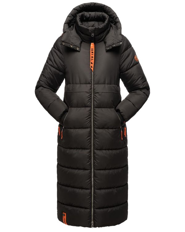 NAVAHOO NAVAHOO Зимно палто  оранжево / черно