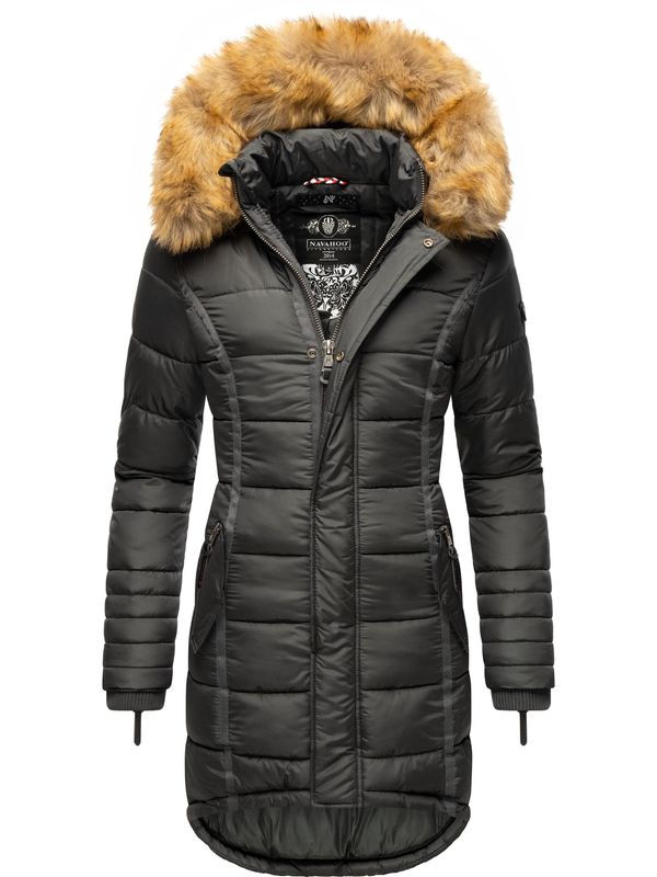 NAVAHOO NAVAHOO Зимно палто 'Papaya'  базалтово синьо