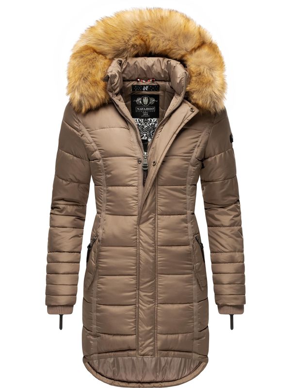NAVAHOO NAVAHOO Зимно палто 'Papaya'  кафяво / сепия