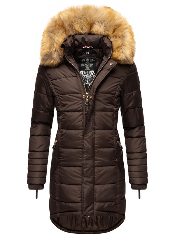 NAVAHOO NAVAHOO Зимно палто 'Papaya'  кестеняво кафяво