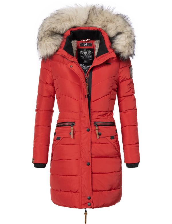 NAVAHOO NAVAHOO Зимно палто 'Paula'  червено