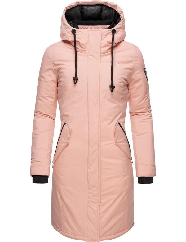 NAVAHOO NAVAHOO Зимно палто  пепел от рози / черно