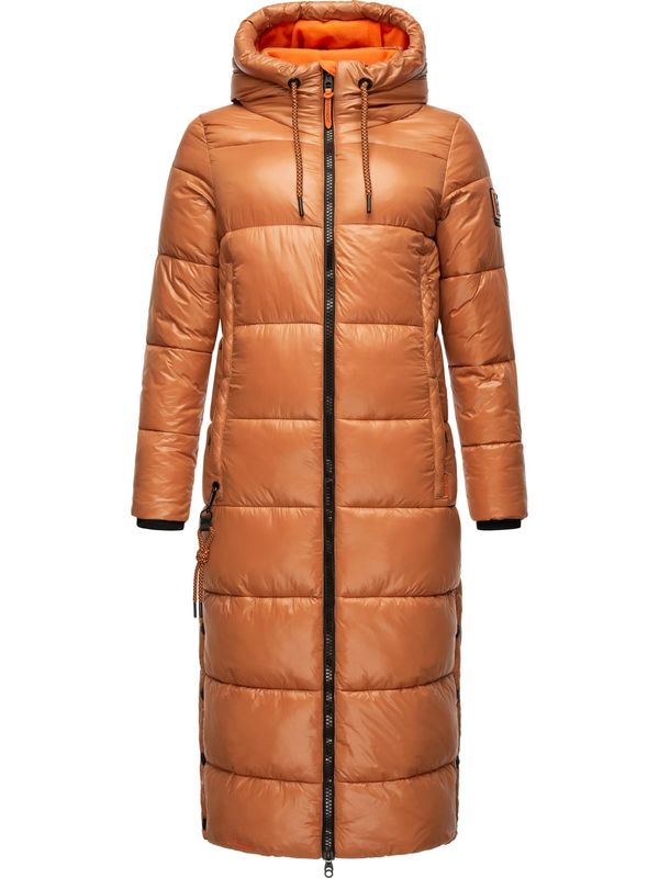 NAVAHOO NAVAHOO Зимно палто 'Schmuseengel'  кафяво