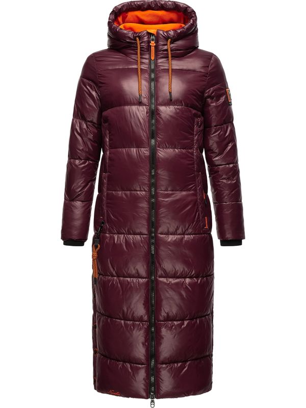 NAVAHOO NAVAHOO Зимно палто 'Schmuseengel'  оранжево / бордо